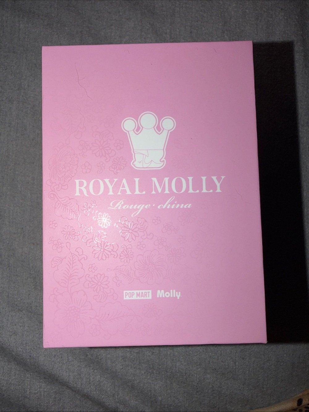 Royal Molly Pink Action Figure Collectible by POP MART Molly